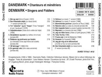 CD Various: Danemark - Chanteurs Et Ménétriers
