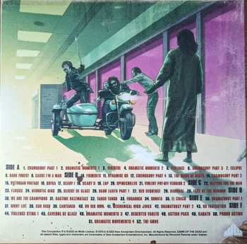 3LP Various: George A Romero's Dawn Of The Dead Original Theatrical Soundtrack CLR