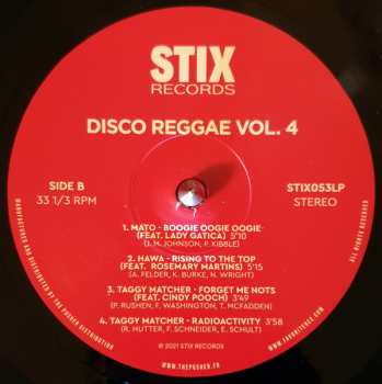 LP Various: Disco Reggae Volume 4