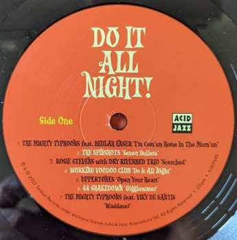 LP Various: Do It All Night! (The Sound of Tardam Records)