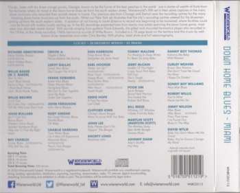 3CD Various: Down Home Blues - Miami - Atlanta & The South Eastern States - Blues In The Alley