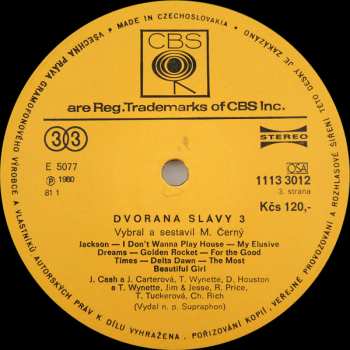 2LP Various: Dvorana Slávy 3 (2xLP)
