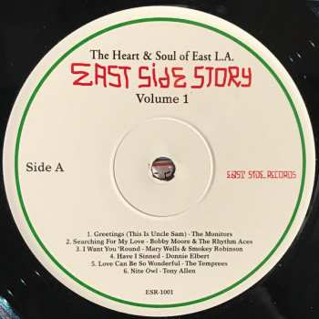 LP Various: East Side Story Volume 1 LTD