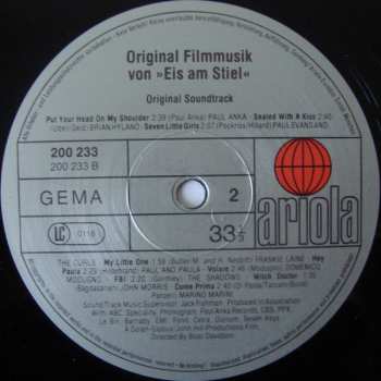 LP Various: Eis Am Stiel - Original Soundtrack