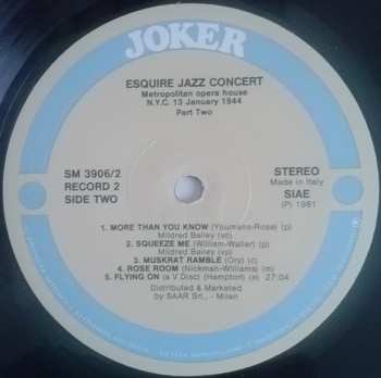 2LP Various: Esquire Jazz Concert - Metropolitan Opera House N.Y.C. 13 January 1944