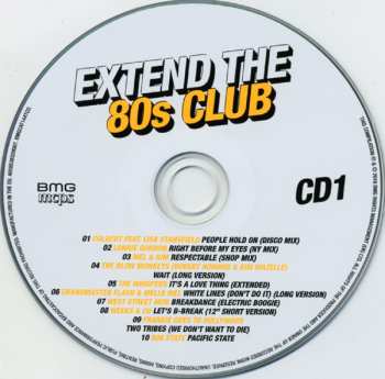3CD/Box Set Various: Extend The 80s Club (Essential 12" And Extended Mixes Of 80s Club Classics)