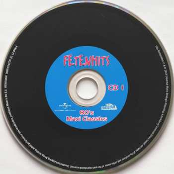 3CD Various: Fetenhits - 80's Maxi Classics DIGI