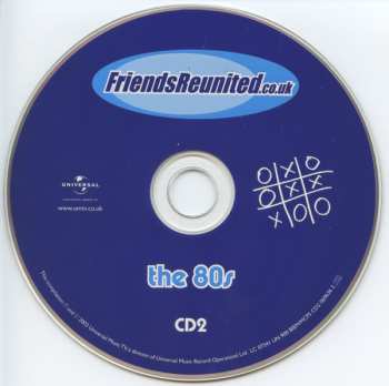 2CD Various: Friends Reunited: The 80's