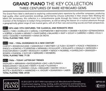 3CD Various: Grand Piano - The Key Collection: 3 Centuries of Rare Keyboard Gems