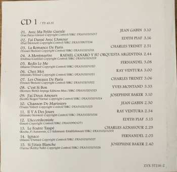 2CD Various: Grandes Chansons Francaises
