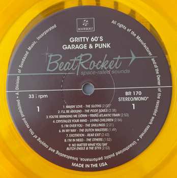 LP Various: Gritty 60's Garage & Punk LTD | CLR