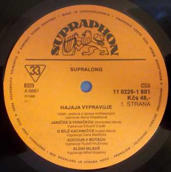 LP Various: Hajaja Vypravuje