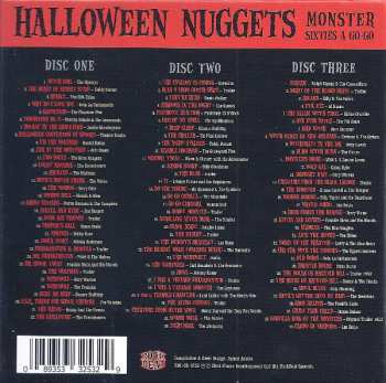 3CD/Box Set Various: Halloween Nuggets:  Monster Sixties A Go-Go