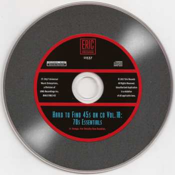 CD Various: Hard To Find 45s On CD, Volume 18: 70s Essentials
