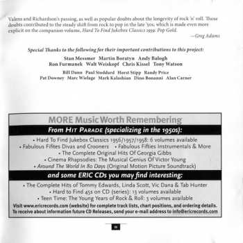 CD Various: Hard To Find Jukebox Classics 1959: Teen Pop Gold