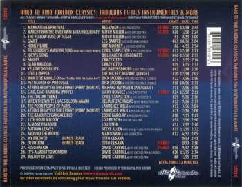 CD Various: Hard To Find Jukebox Classics: Fabulous Fifties Instrumentals & More