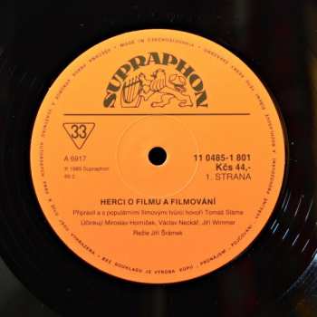 LP Various: Herci O Filmu A Filmování