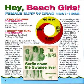 CD Various: Hey, Beach Girls! (Female Surf 'N’ Drag 1961-1966)