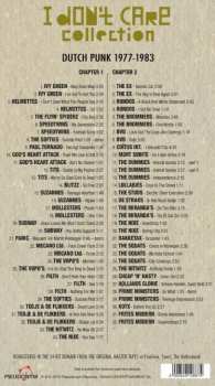 2CD Various: I Don't Care Collection (Dutch Punk 1977-1983) DLX | LTD