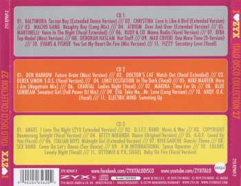 3CD Various: I Love ZYX Italo Disco Collection 27