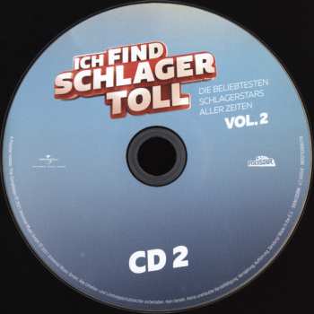 2CD/DVD Various: Ich Find Schlager Toll - Die Beliebtesten Schlagerstars Aller Zeiten Vol. 2