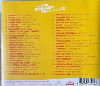 2CD Various: Ich Find Schlager Toll - Frühjahr / Sommer 2022
