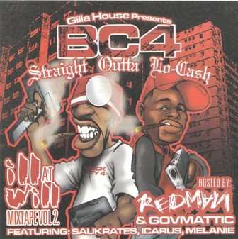 CD Various: Ill At Will Mixtape Vol. 2 (BC4 - Straight Outta Lo-Cash)