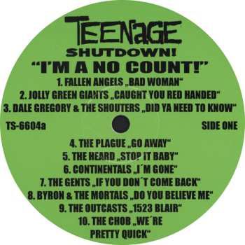 LP Various: I'm A No-Count (19 Top Teen Punk Stomp Classics!)