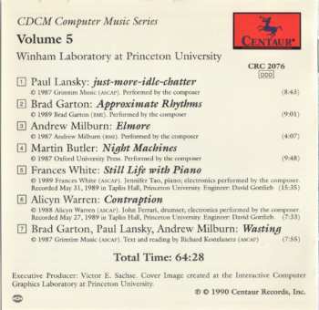CD Various: Inner Voices (Music From The Winham Laboratory At Princeton University)