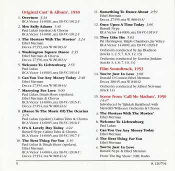 CD Various: Irving Berlin's Call Me Madam