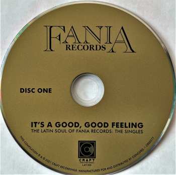 4CD/SP/Box Set Various: It's A Good, Good Feeling (The Latin Soul Of Fania Records: The Singles) LTD