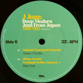 3LP Various: J Jazz: Deep Modern Jazz From Japan 1969-1983 (Volume 2)