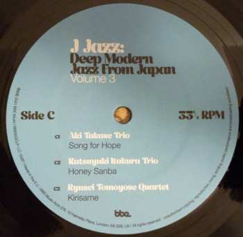 3LP Various: J Jazz: Deep Modern Jazz From Japan (Volume 3)