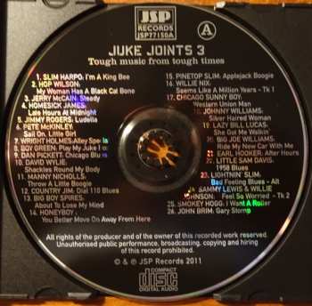 4CD Various: Juke Joints 3 (Tough Music From Tough Times)
