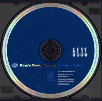 CD Various: King's Serious Soul: Too Much Pain