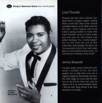 CD Various: King's Serious Soul: Too Much Pain