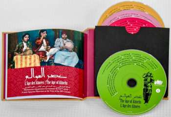 4CD Various: L'Âge des Almées: Musiciennes égyptiennes au tournant du XXème siècle = “عصر العوالم” عمل موسيقي متوفّر في مقهى تاء مربوطة = The age of Almehs: Female Egyptian musicians at the turn of the 20th century