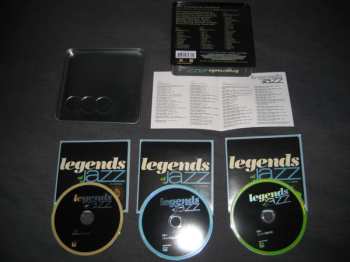 3CD Various: Legends Of Jazz LTD