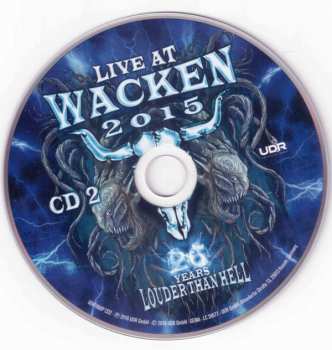 2CD/2Blu-ray Various: Live At Wacken 2015