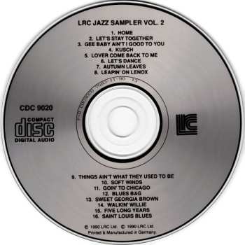 CD Various: LRC Jazz Sampler Volume 2