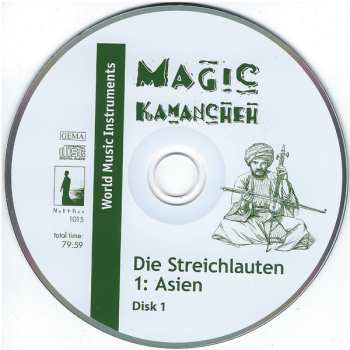 4CD/DVD Various: Magic Kamancheh: Die Streichlauten 1: Asien