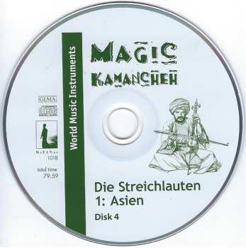 4CD/DVD Various: Magic Kamancheh: Die Streichlauten 1: Asien
