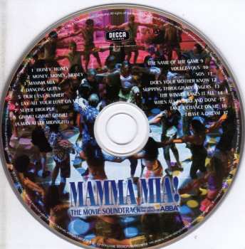 CD Various: Mamma Mia! (The Movie Soundtrack Featuring The Songs Of ABBA)