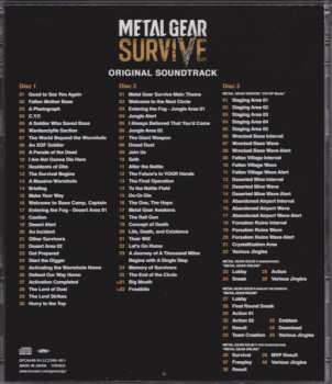 3CD Various: Metal Gear Survive Original Soundtrack