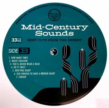 2LP Various: Mid-Century Sounds: Deep Cuts From The Desert LTD | CLR