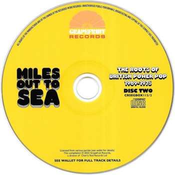 3CD Various: Miles Out To Sea – The Roots Of British Power Pop 1969-1975