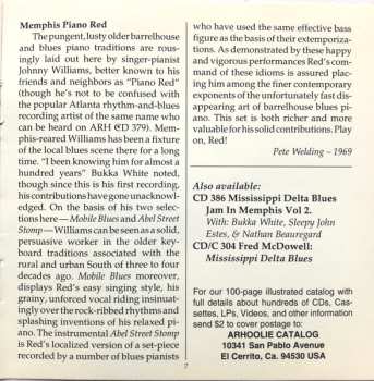 CD Various: Mississippi Delta Blues Jam In Memphis Volume 1