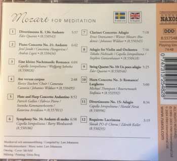 CD Various: Mozart For Meditation