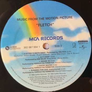 LP Various: Music From The Motion Picture Soundtrack "Fletch"