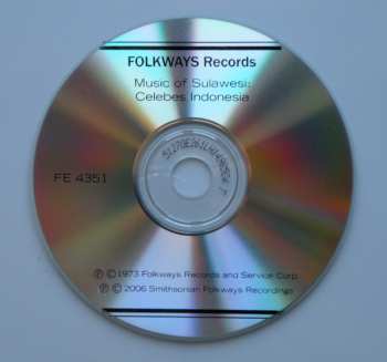 CD Various: Music Of Sulawesi: Celebes, Indonesia
